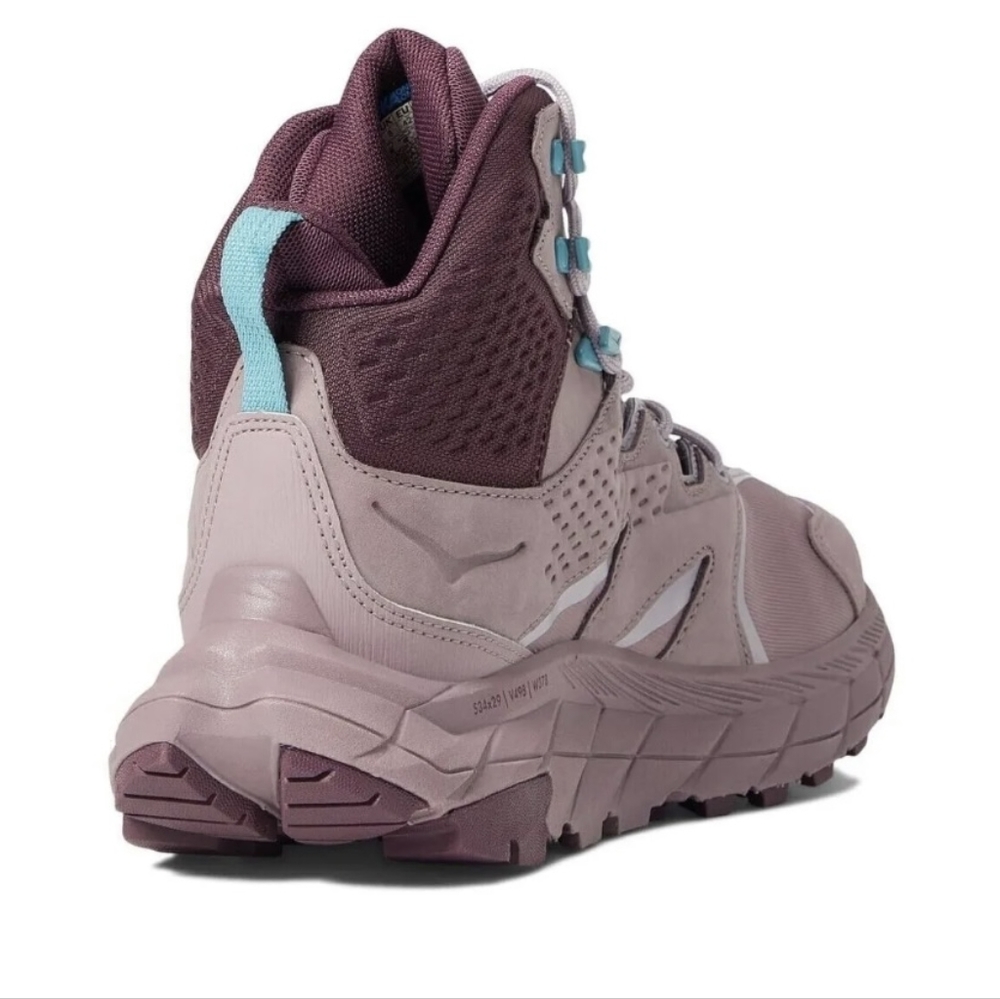 Hoka One One Anacapa Gore-Tex Mid Vibram Hiking Boots Shoes Elderberry Grape - Picture 12 of 15